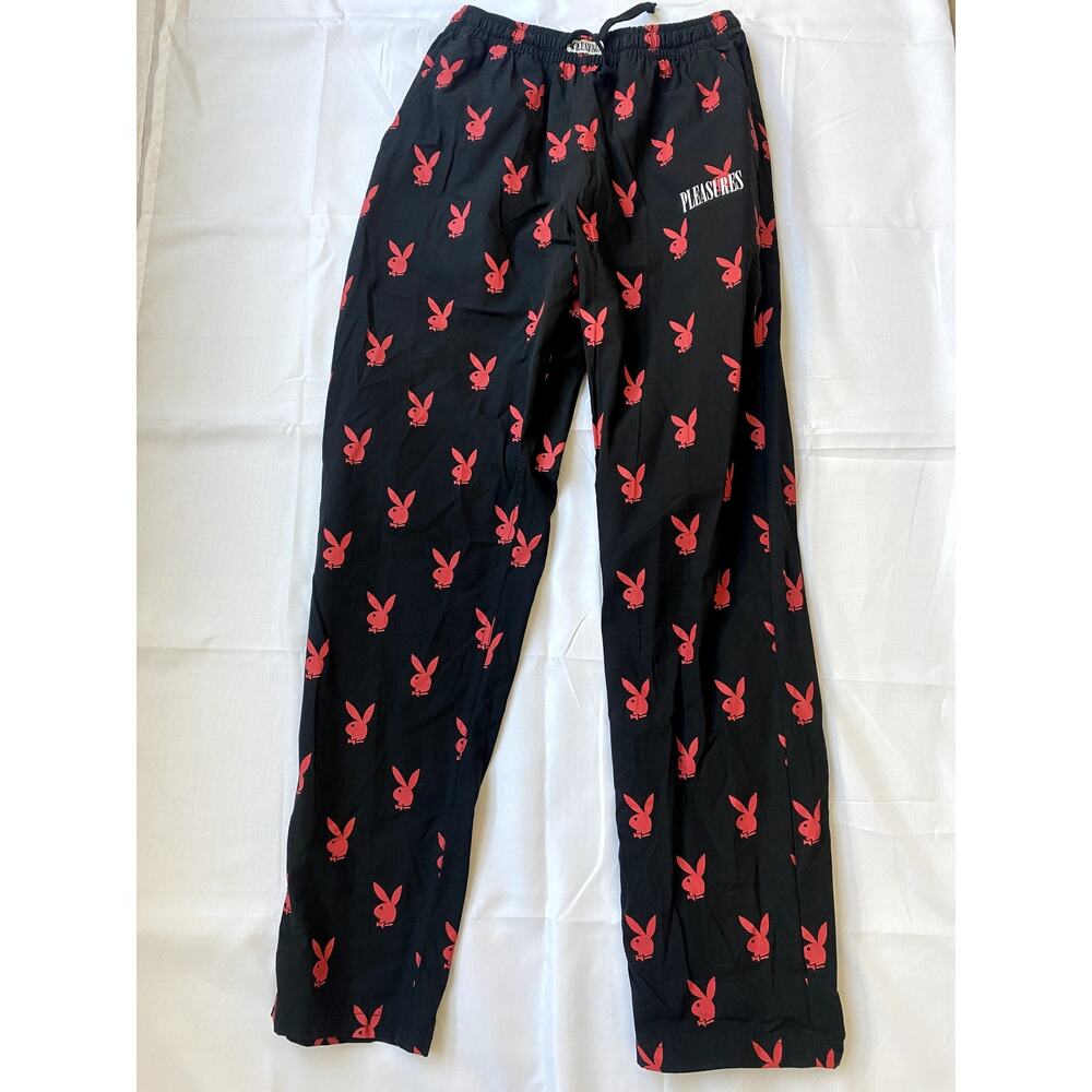 Pleasures x Playboy Mens Trackpant Size Small Limited Edition Lounge Pant